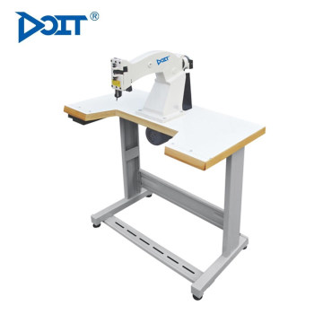 DT 203 máquina de costura aparando interior profissional de borracha industrial forro único sapato pu borda máquina de corte